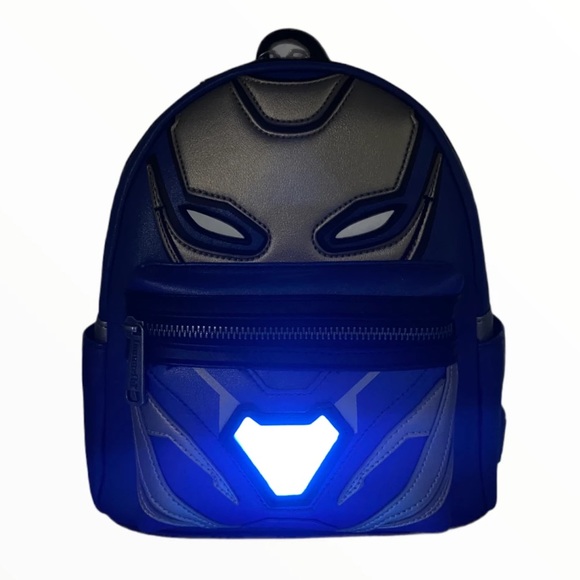 Loungefly Marvel Rescue Light Up Mini Backpack - Picture 6 of 10